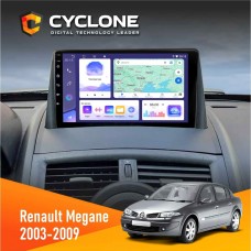 Штатна магнітола Renault Megane II 2003-2009 Cyclone 4x64, DSP