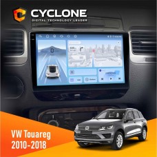 Штатна магнітола Volkswagen Touareg 2010-2018 Cyclone 4x64, DSP, 4G, 2k