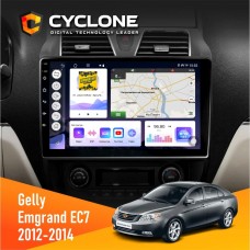Штатна магнітола Gelly Emgrand EC7 2012-2014 Cyclone 4x64, DSP, 2k
