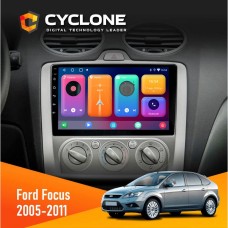 Штатна магнітола Ford Focus 2 2005-2011 Black Cyclone C9 CPL 2x32