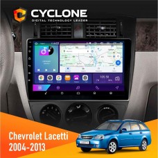 Штатна магнітола Chevrolet Lacetti 2004-2013 Black Cyclone 2x32, 4G, 2k