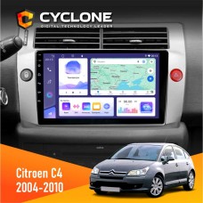 Штатна магнітола Citroen C4 2004-2010 Cyclone 4x64, DSP