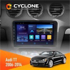 Штатна магнітола Audi TT 2006-2014 Cyclone 4x64, DSP, DVR