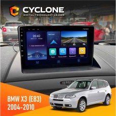 Штатна магнітола BMW X3 (E83) 2004-2010 Cyclone 4x64, DSP, DVR