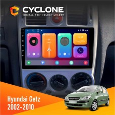 Штатна магнітола Hyundai Getz 2002-2010 Cyclone 2x32