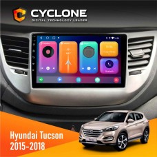 Штатна магнітола Hyundai Tucson 3 2015-2018 Cyclone 2x32
