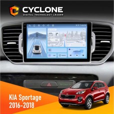 Штатна магнітола Kia Sportage 4 QL 2016-2018 CAN Cyclone 4x64, DSP, 4G, 2k