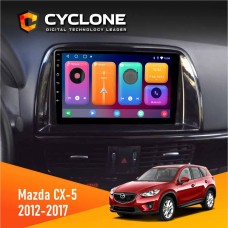 Штатна магнітола Mazda CX-5 2012-2017 Cyclone 2x32