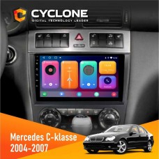 Штатна магнітола Mercedes-Benz C-klasse (W203) 2004-2007 AMP Cyclone 2x32