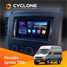 Штатна магнітола Mercedes-Benz Sprinter (W906) 2006+ Cyclone 4x64, DSP, DVR