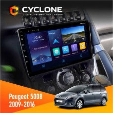 Штатна магнітола Peugeot (5008) 2009-2016 Climate Cyclone 4x64, DSP, DVR