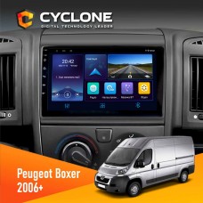 Штатна магнітола Peugeot Boxer 2006+ Cyclone 4x64, DSP, DVR
