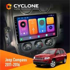Штатна магнітола Jeep Compass, Patriot 2011-2016 Cyclone 2x32