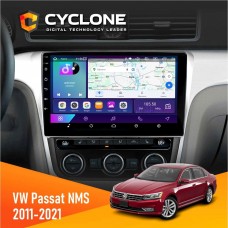 Штатна магнітола Volkswagen Passat NMS 2011-2021 Cyclone 2x32, 4G, 2k