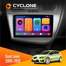Штатна магнітола Seat Leon 2005-2015 Cyclone 2x32