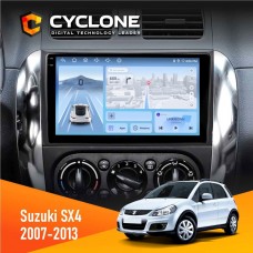 Штатна магнітола Suzuki SX4 2007-2013 Cyclone 4x64, DSP, 4G, 2k