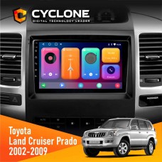 Штатна магнітола Toyota Land Cruiser (100) 2003-2008 Cyclone 2x32