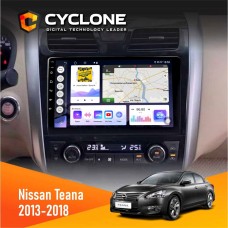 Штатна магнітола Nissan Teana 2013-2018 Cyclone 4x64, DSP, 2k