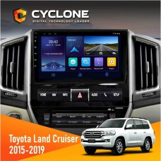Штатна магнітола Toyota Land Cruiser (200) 2015-2019 Cyclone 4x64, DSP, DVR
