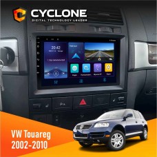 Штатна магнітола Volkswagen Touareg 2002-2010 Cyclone 4x64, DSP, DVR