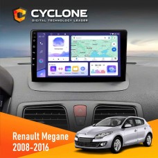 Штатна магнітола Renault Megane III 2008-2016 Cyclone 4x64, DSP