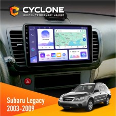 Штатна магнітола Subaru Legacy 2003-2009 Cyclone 4x64, DSP