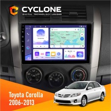 Штатна магнітола Toyota Corolla 2006-2013 Cyclone 4x64, DSP