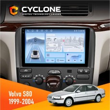 Штатна магнітола Volvo S80 1999-2004 Cyclone 4x64, DSP, 4G, 2k