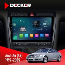 Штатна магнітола Audi A6 (4B) 1997-2005 Decker 6x128, DSP, 4G, 2k