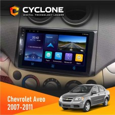 Штатна магнітола Chevrolet Aveo 2007-2011 Cyclone 4x64, DSP, DVR