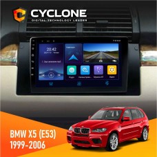 Штатна магнітола BMW X5 (E53) 1999-2006 Cyclone 4x64, DSP, DVR