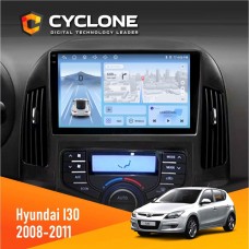 Штатна магнітола Hyundai i30 (FD) 2008-2011 Cyclone 4x64, DSP, 4G, 2k
