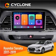 Штатна магнітола Hyundai Sonata 2017-2019 CAN Cyclone 2x32