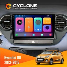 Штатна магнітола Hyundai I10 2013-2015 Cyclone 2x32