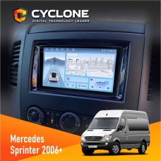 Штатна магнітола Mercedes-Benz Sprinter (W906) 2006+ Cyclone 4x64, DSP, 4G, 2k