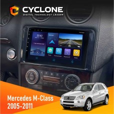 Штатна магнітола Mercedes-Benz M-Class W164 2005-2011 Cyclone 4x64, DSP, DVR