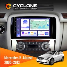 Штатна магнітола Mercedes-Benz R-klasse (W251) 2005-2013 AMP Cyclone 4x64, DSP