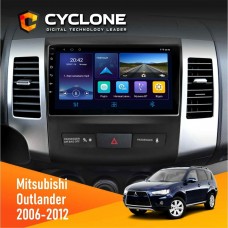Штатна магнітола Mitsubishi Outlander XL 2006-2012 AMP Cyclone 4x64, DSP, DVR
