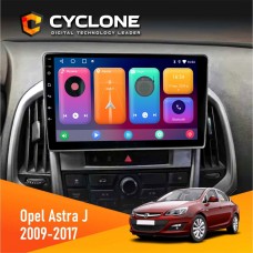 Штатна магнітола Opel Astra j 2009-2017 Cyclone 2x32