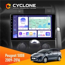 Штатна магнітола Peugeot (5008) 2009-2016 Cyclone 4x64, DSP