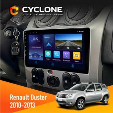 Штатна магнітола Renault Duster 2010-2013 Cyclone 4x64, DSP, DVR