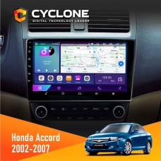 Штатна магнітола Honda Accord 2002-2007 Cyclone 2x32, 4G, 2k