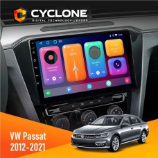 Штатна магнітола Volkswagen Passat 2012-2021 Cyclone 2x32