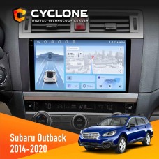Штатна магнітола Subaru Outback 2014-2020 Cyclone 4x64, DSP, 4G, 2k