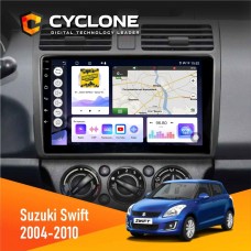 Штатна магнітола Suzuki Swift 2004-2010 Cyclone 4x64, DSP, 2k
