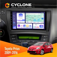 Штатна магнітола Toyota Prius 2009-2016 Black Cyclone 4x64, DSP