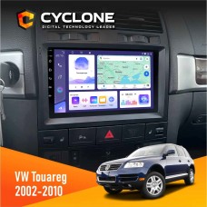 Штатна магнітола Volkswagen Touareg 2002-2010 Cyclone 4x64, DSP