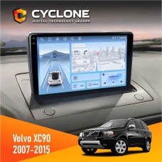 Штатна магнітола Volvo XC90 2007-2015 Cyclone 4x64, DSP, 4G, 2k