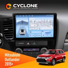 Штатна магнітола Mitsubishi Outlander 2015+ Cyclone 4x64, 4G, DSP, 2k