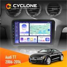 Штатна магнітола Audi TT 2006-2014 Cyclone 4x64, DSP